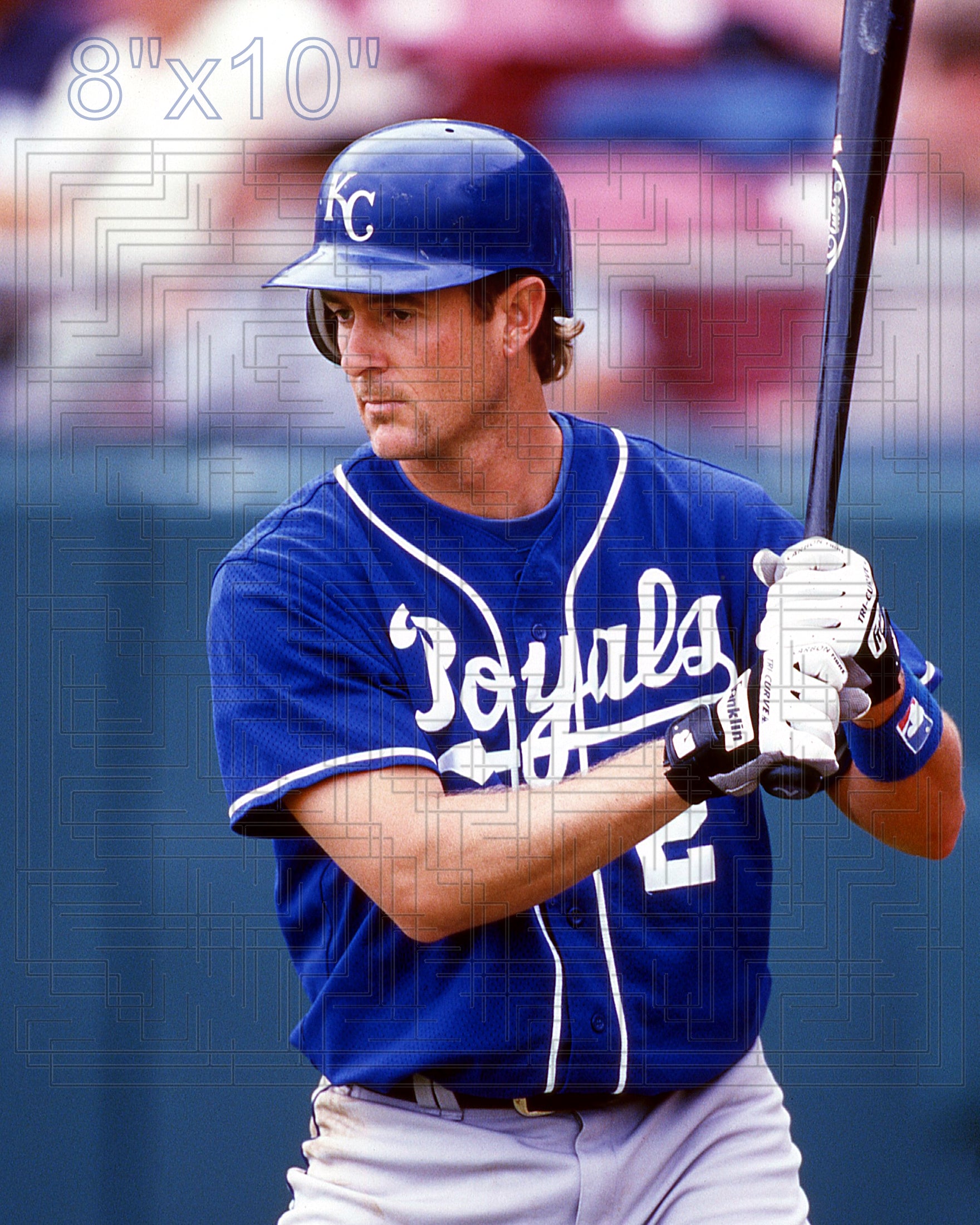Brent Mayne - 2002 Kansas City Royals - choose a size & style