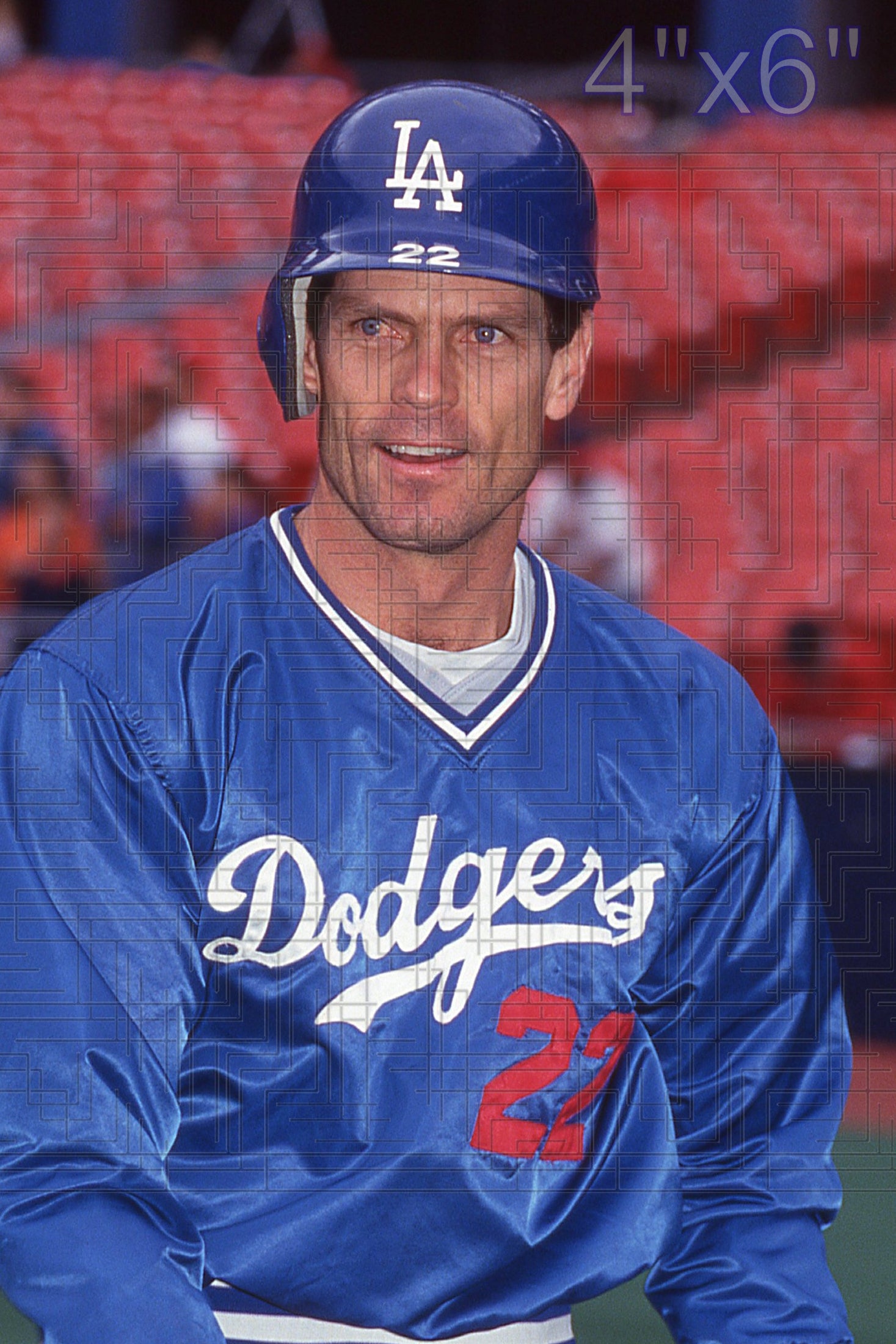 Brett Butler - 1993 Los Angeles Dodgers - choose a size & style