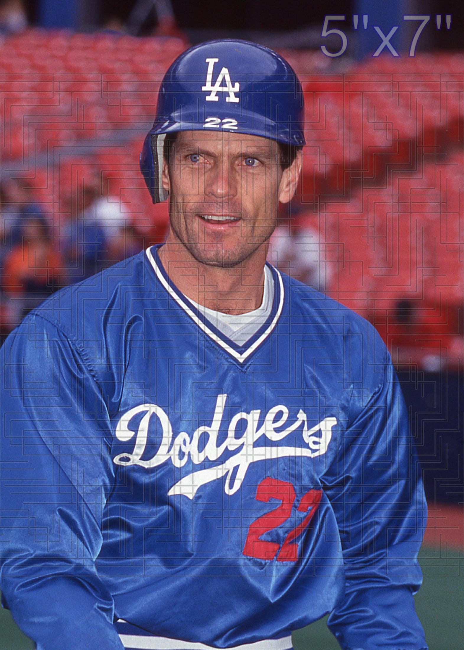 Brett Butler - 1993 Los Angeles Dodgers - choose a size & style