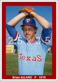 Brian Allard - 1979 Texas Rangers - choose a size & style