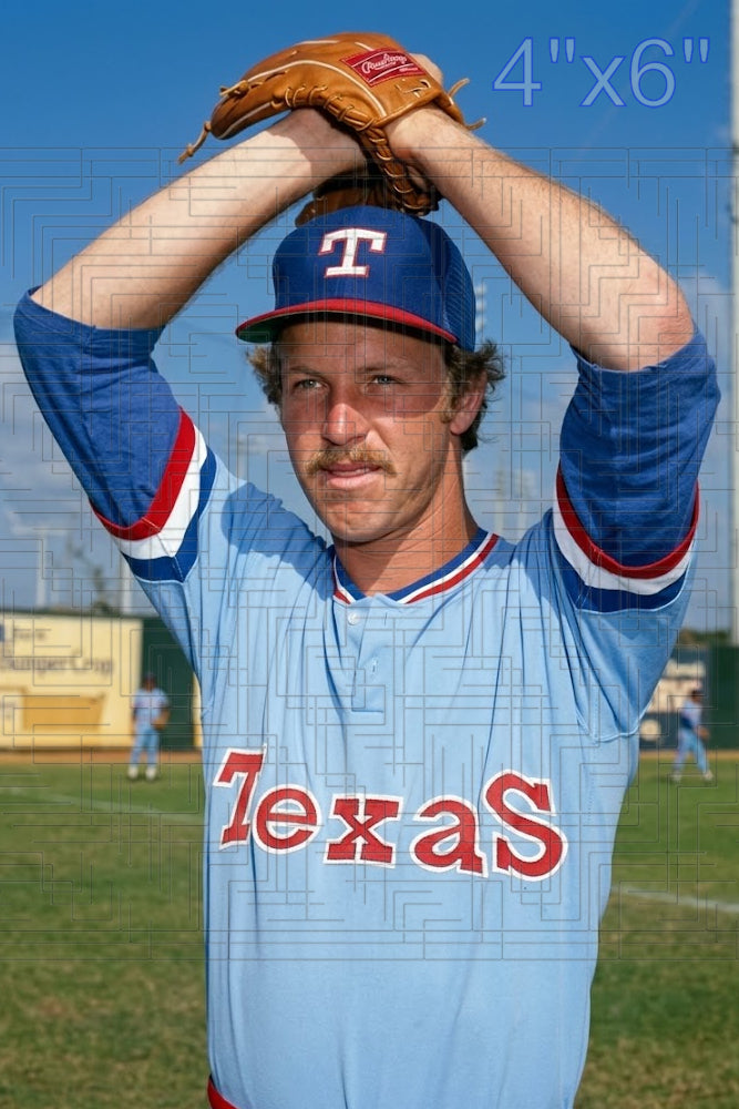 Brian Allard - 1979 Texas Rangers - choose a size & style