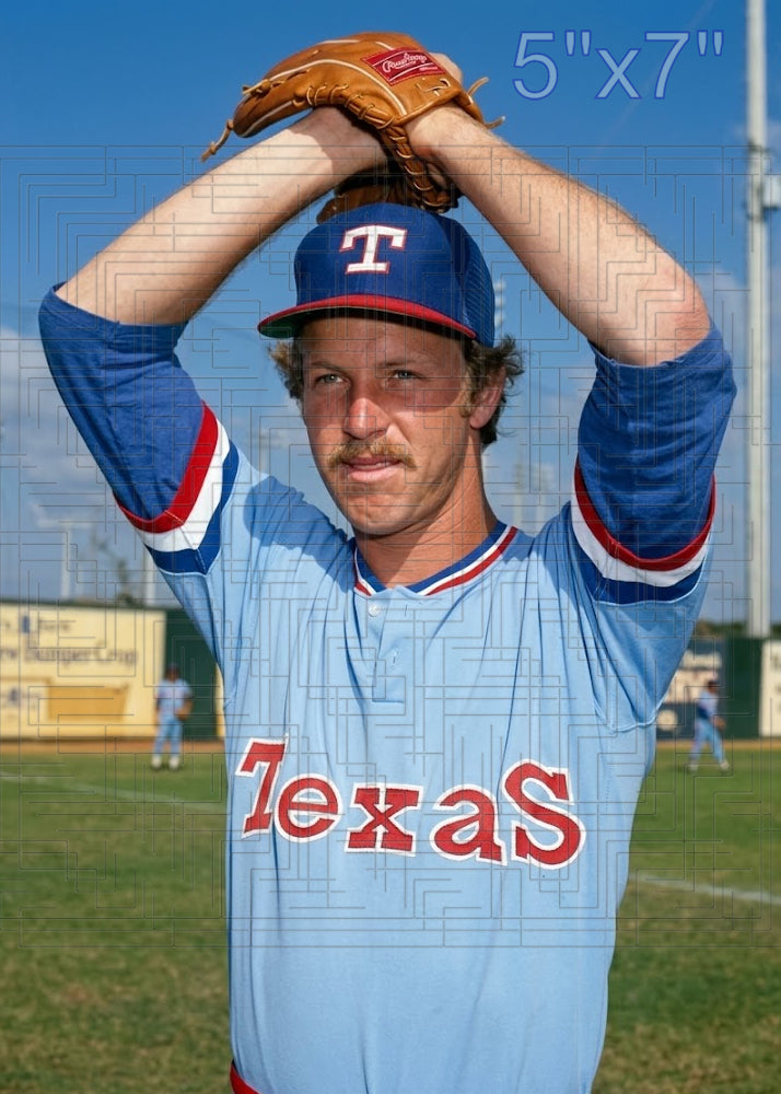 Brian Allard - 1979 Texas Rangers - choose a size & style