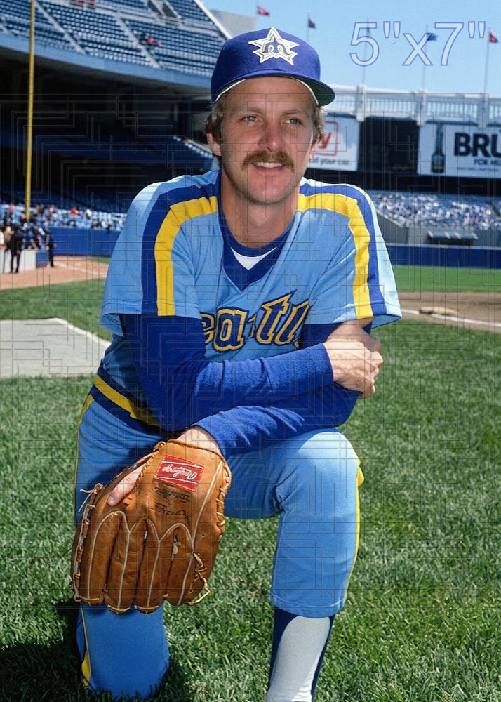 Brian Allard - 1981 Seattle Mariners - choose a size & style