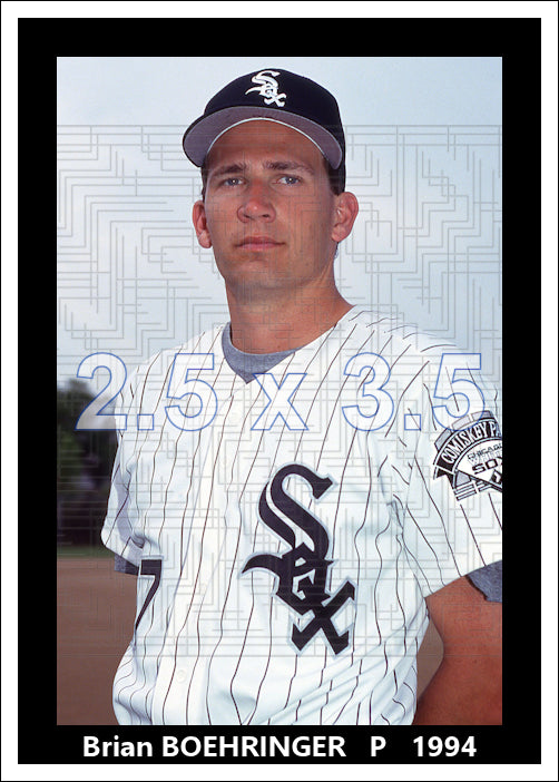 Brian Boehringer - 1994 Chicago White Sox - choose a size & style