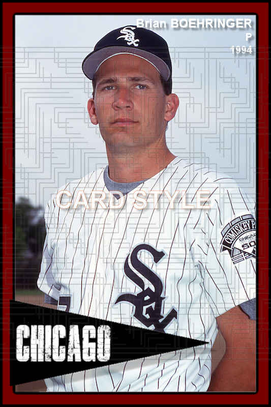 Brian Boehringer - 1994 Chicago White Sox - choose a size & style
