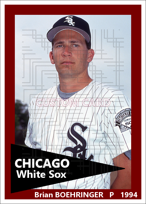 Brian Boehringer - 1994 Chicago White Sox - choose a size & style
