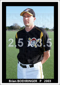 Brian Boehringer - 2003 Pittsburgh Pirates - choose a size & style