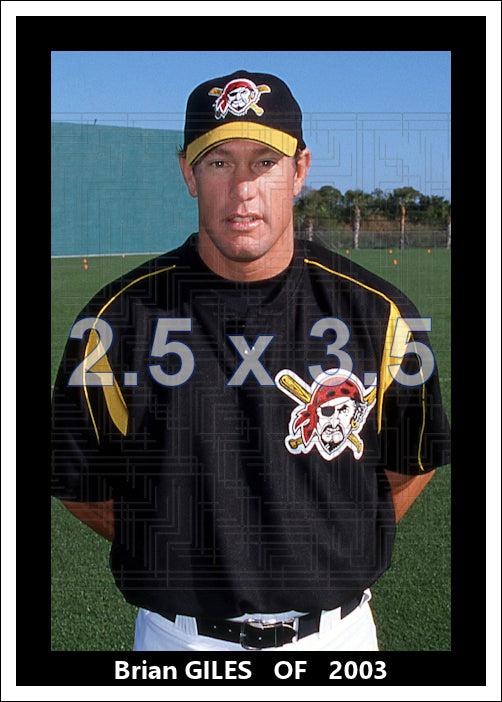 Brian Giles - 2003 Pittsburgh Pirates - choose a size & style