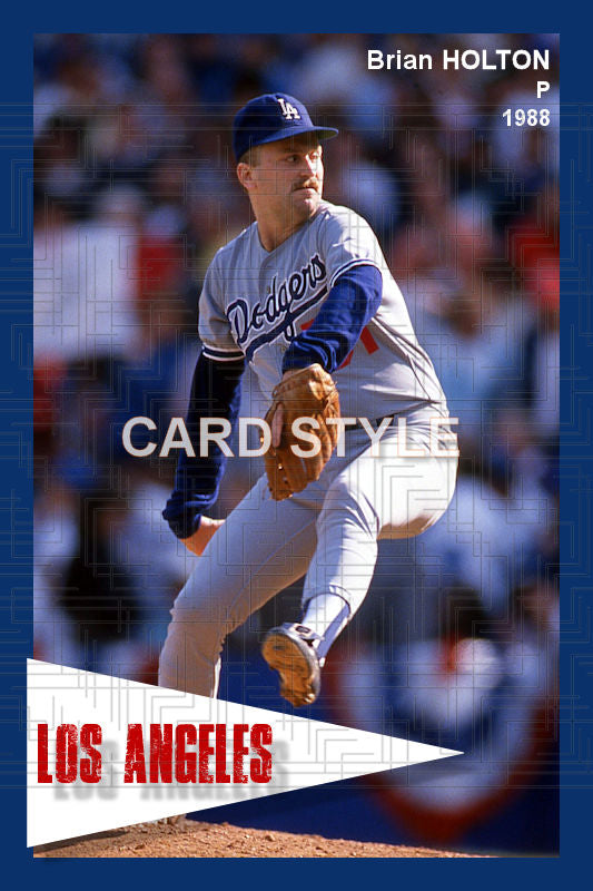 Brian Holton - 1988 Los Angeles Dodgers - choose a size & style