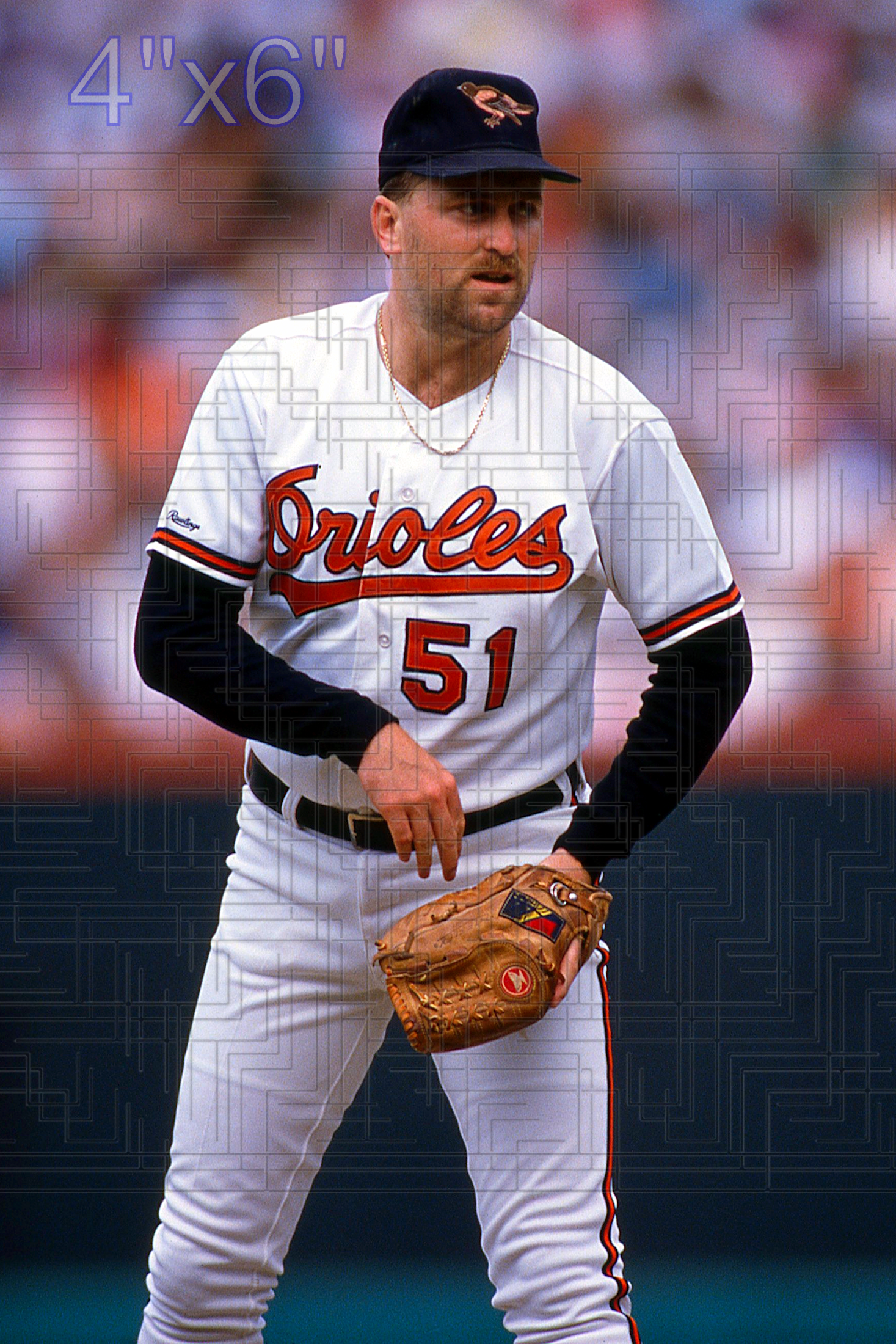 Brian Holton - 1990 Baltimore Orioles - choose a size & style