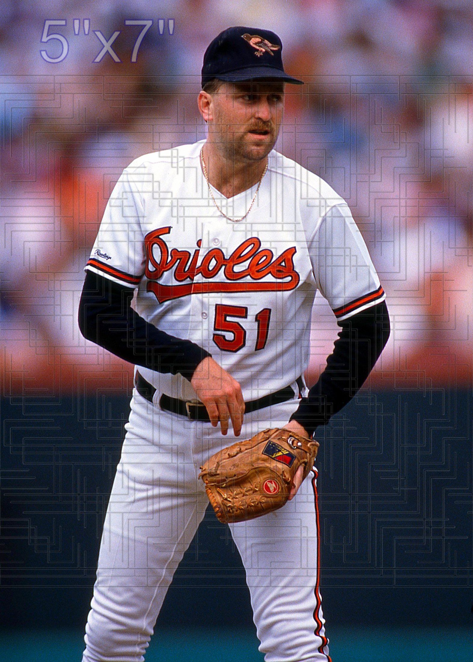 Brian Holton - 1990 Baltimore Orioles - choose a size & style