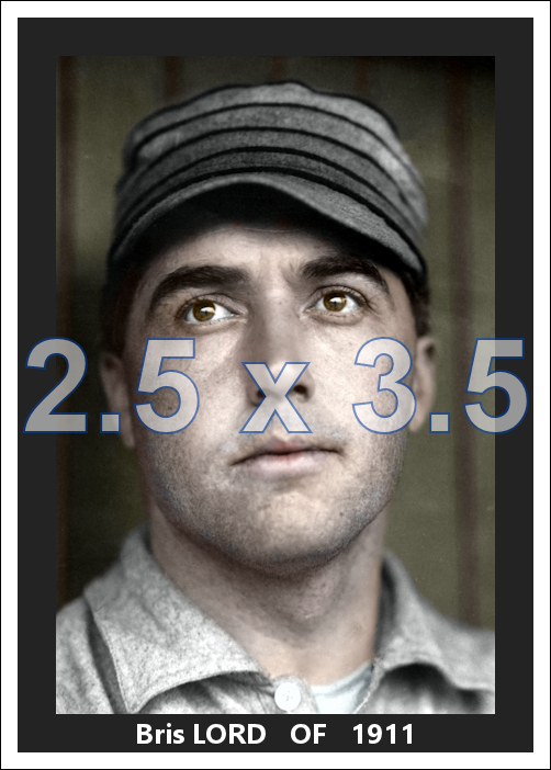 Bris Lord - 1911 Philadelphia Athletics - choose a size & style