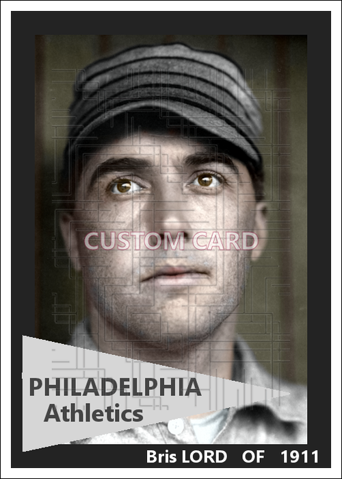 Bris Lord - 1911 Philadelphia Athletics - choose a size & style
