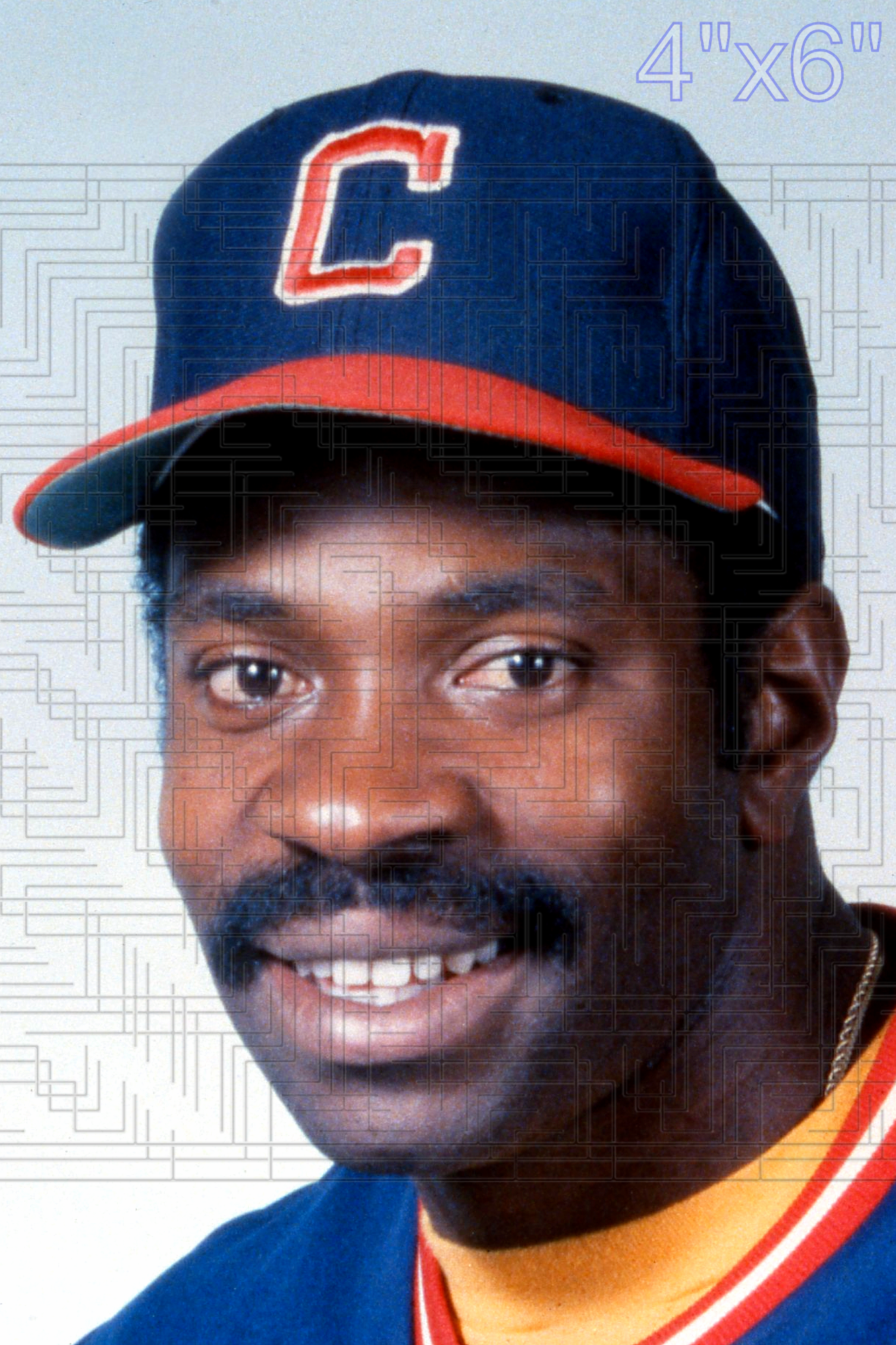 Broderick Perkins - 1983 Cleveland Indians - choose a size & style