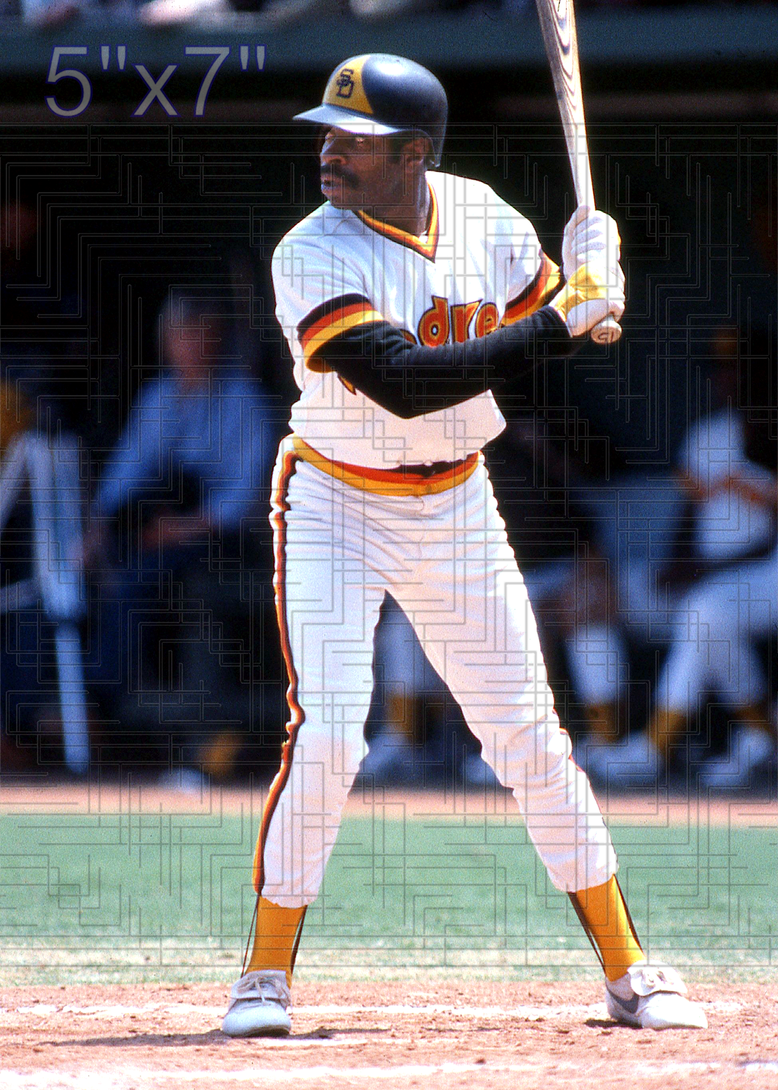 Broderick Perkins - 1982 San Diego Padres - choose a size & style