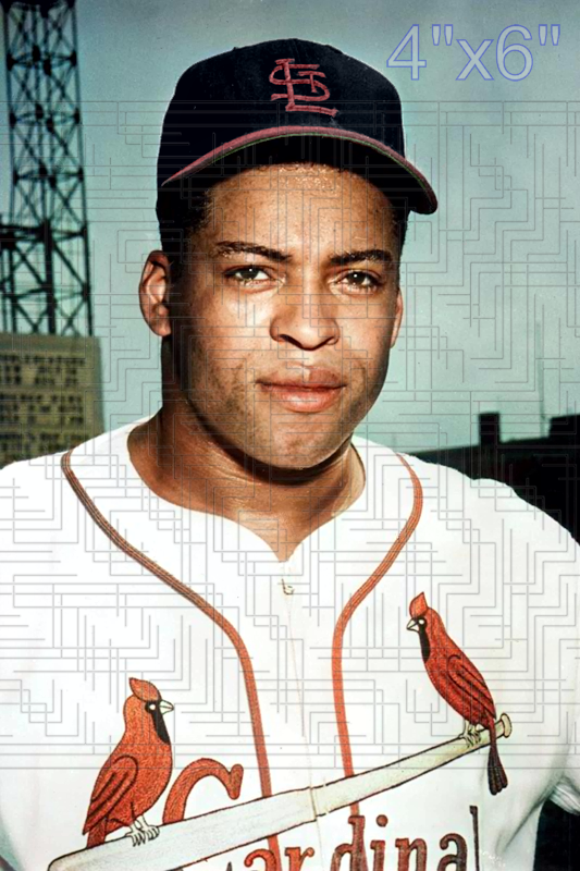 Brooks Lawrence - 1955 St. Louis Cardinals - choose a size & style