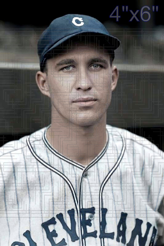 Bruce Campbell - 1936 Cleveland Indians - choose a size & style
