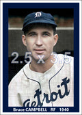 Bruce Campbell - 1940 Detroit Tigers - choose a size & style