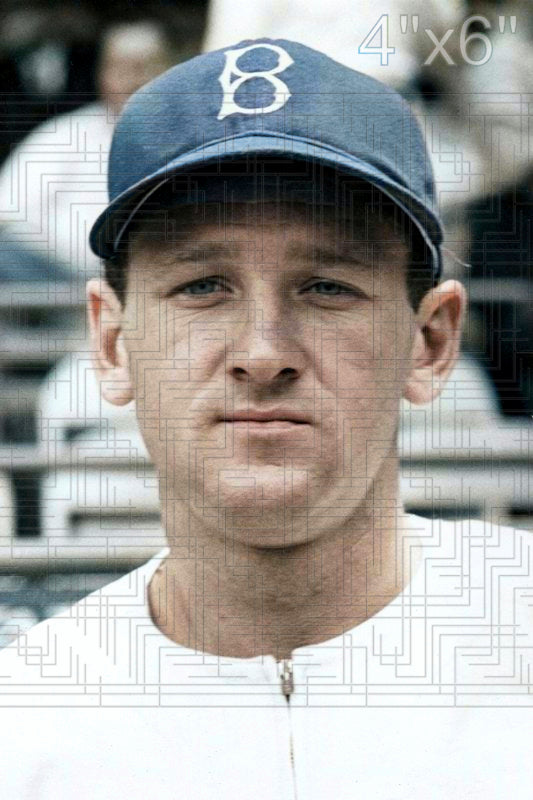 Bruce Edwards - 1946 Brooklyn Dodgers - choose a size & style