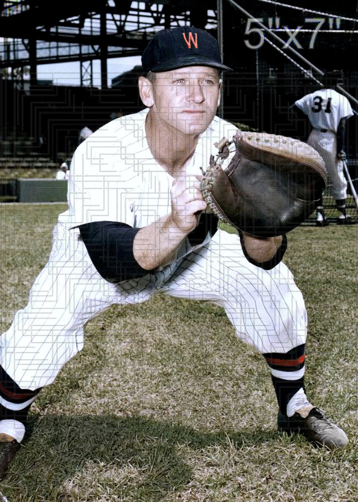 Bruce Edwards - 1955 Washington Senators - choose a size & style