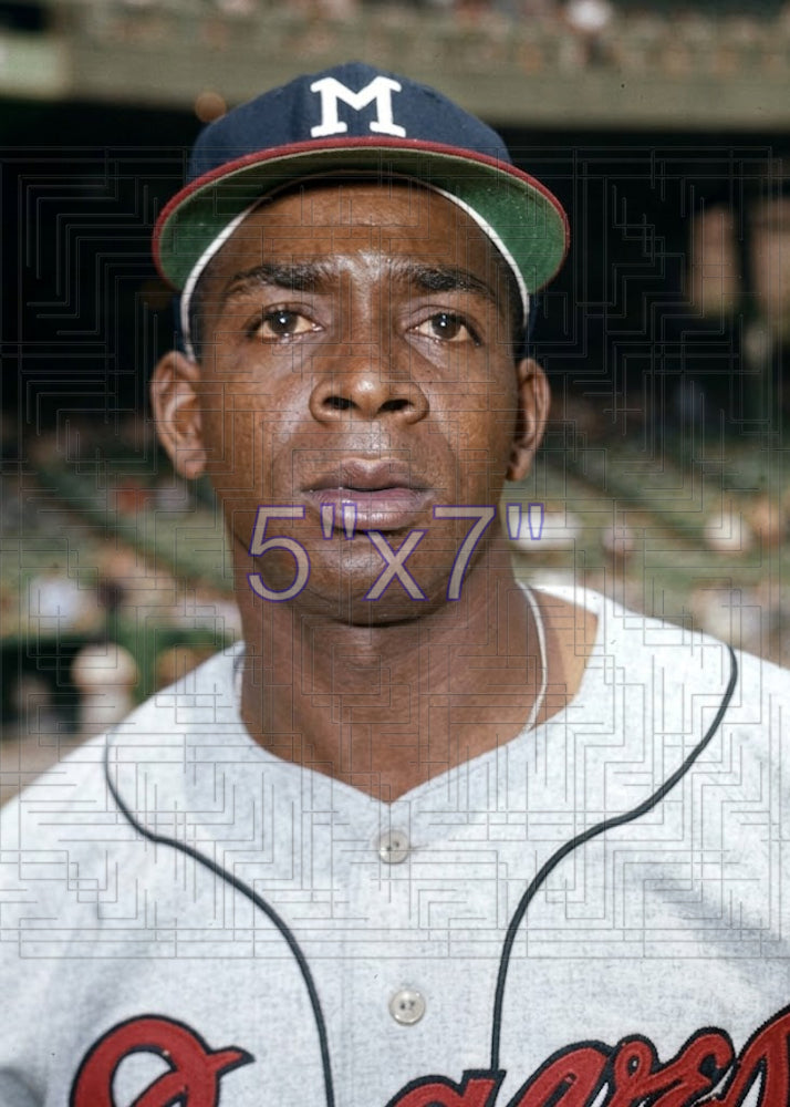 Bubba Morton - 1963 Milwaukee Braves - choose a size & style