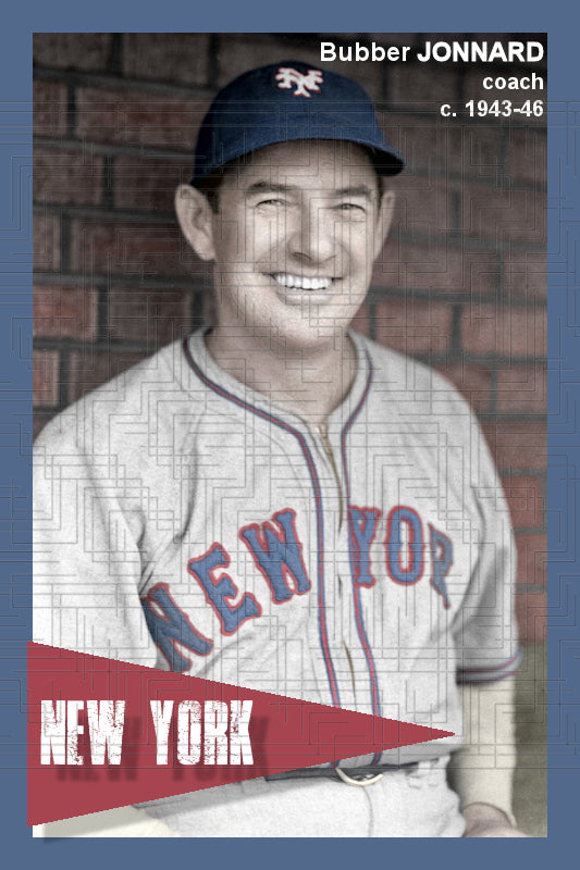 Bubber Jonnard - 1943-46 New York Giants - choose a size & style