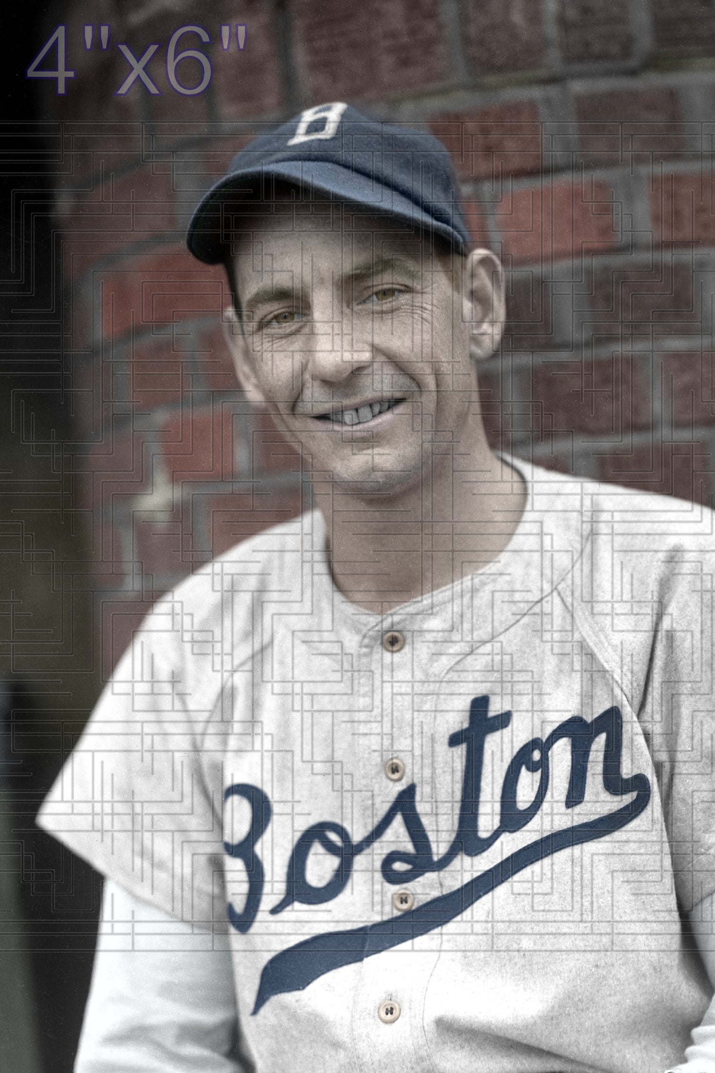 Buck Etchison - 1943-44 Boston Braves - choose a size & style