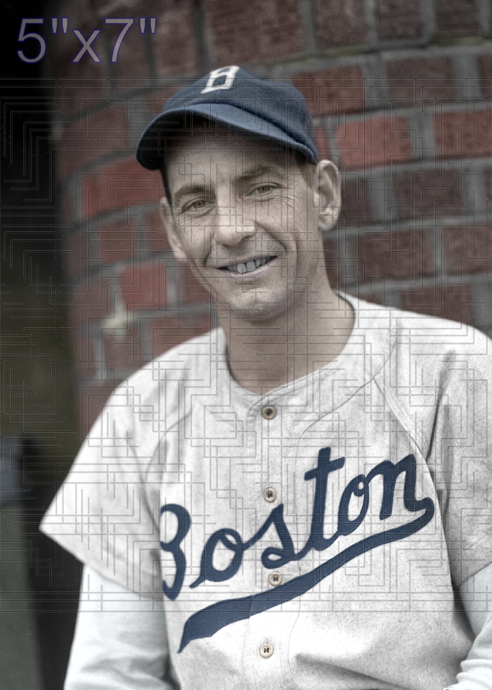 Buck Etchison - 1943-44 Boston Braves - choose a size & style