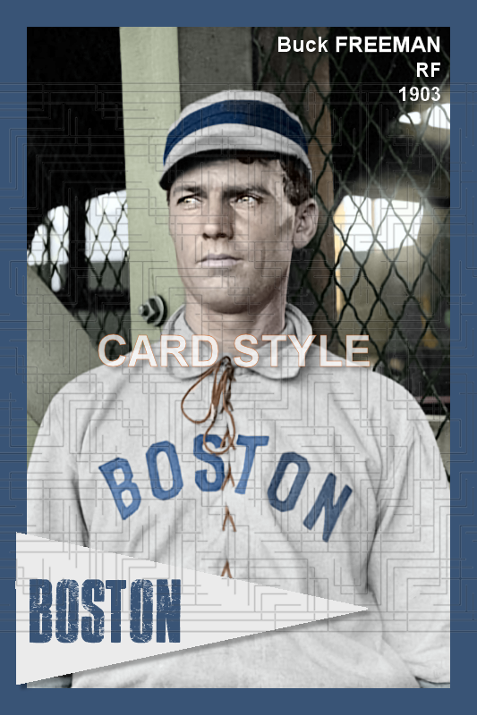 Buck Freeman - 1903 Boston Americans - choose a size & style