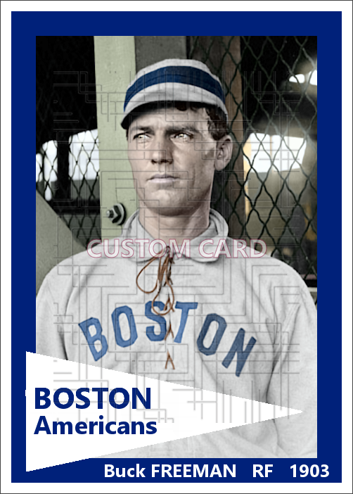 Buck Freeman - 1903 Boston Americans - choose a size & style
