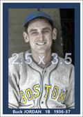 Buck Jordan - 1936-37 Boston Bees - choose a size & style