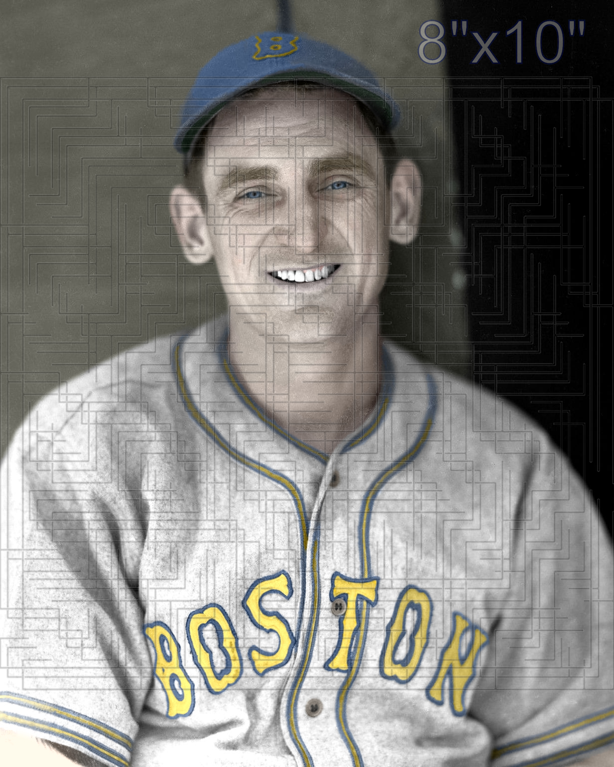 Buck Jordan - 1936-37 Boston Bees - choose a size & style
