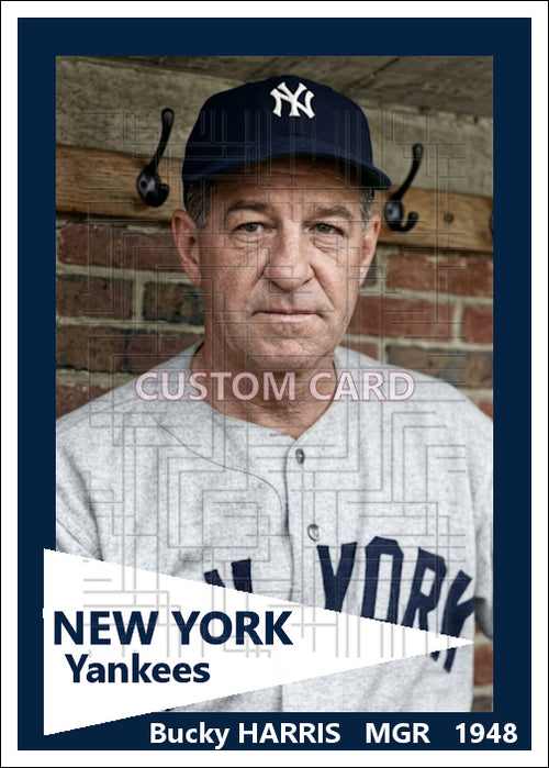 Bucky Harris - 1948 New York Yankees - choose a size & style