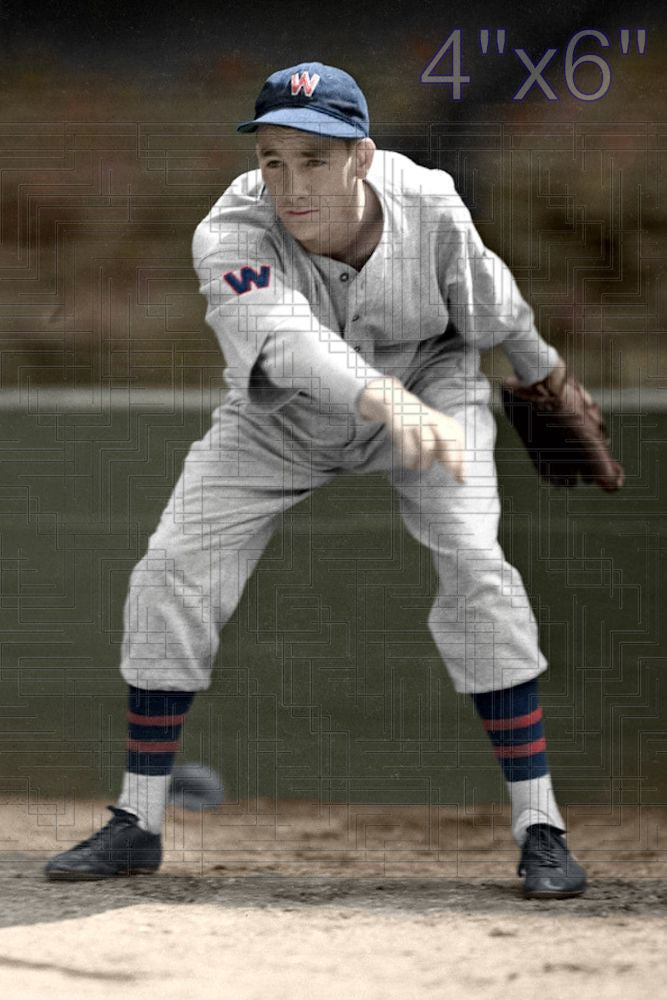 Bucky Jacobs - 1937 Washington Senators - choose a size & style