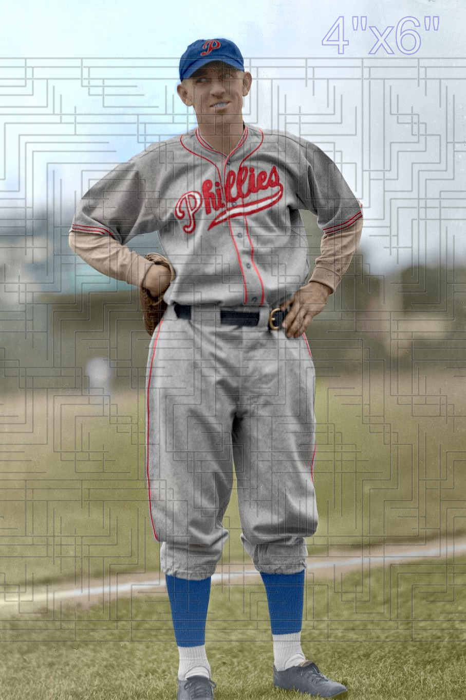 Bud Clancy - 1934 Philadelphia Phillies - choose a size & style