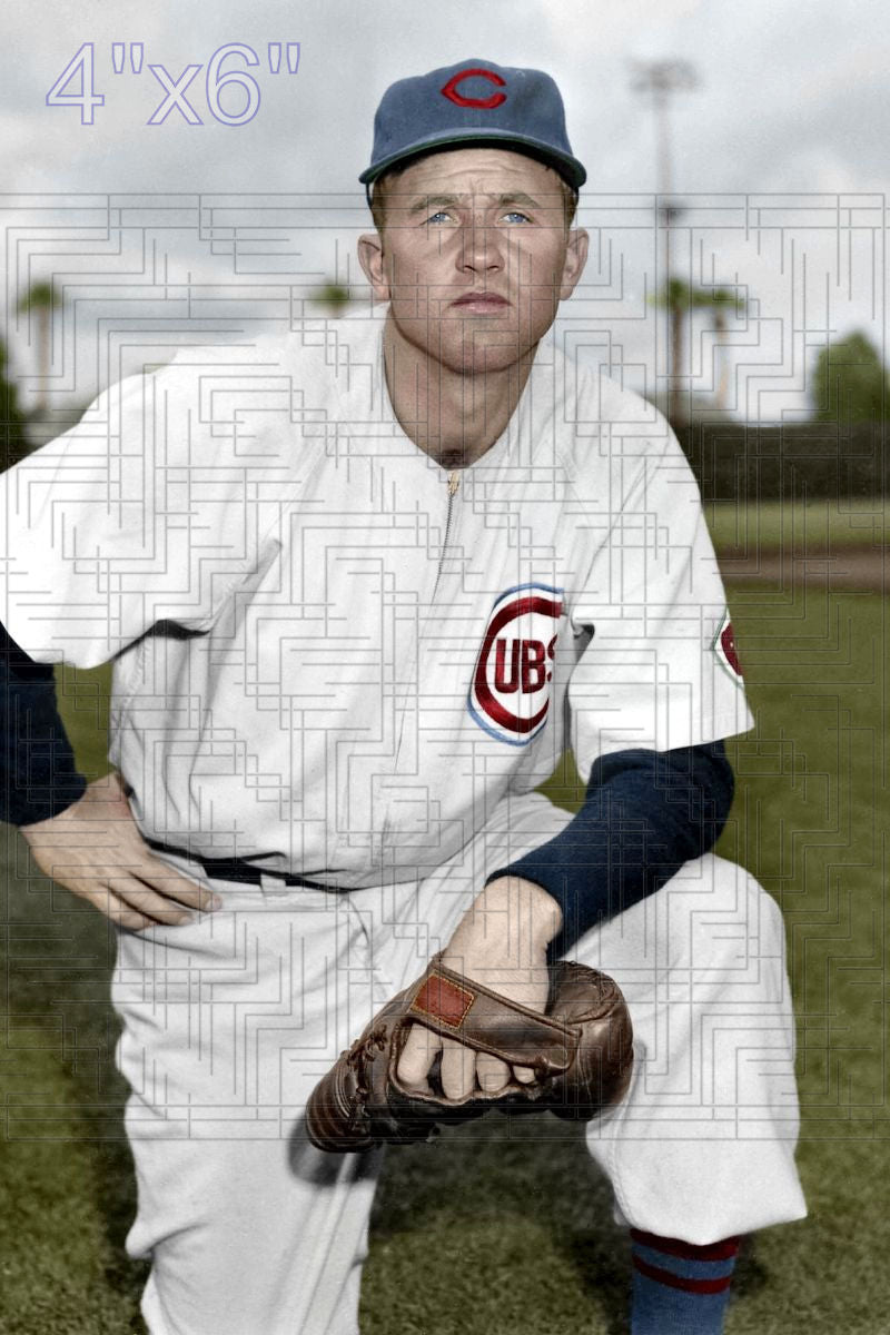 Bud Hardin - 1952 Chicago Cubs - choose a size & style