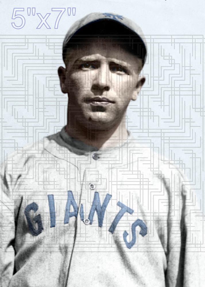 Bud Heine - 1921 New York Giants - choose a size & style