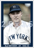 Bud Metheny - 1943-45 New York Yankees - choose a size & style