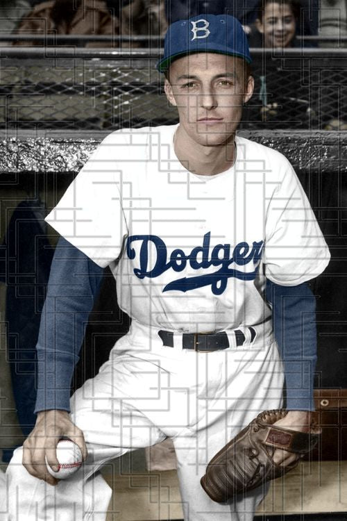Bud Podbielan - 1949-50 Brooklyn Dodgers - choose a size & style