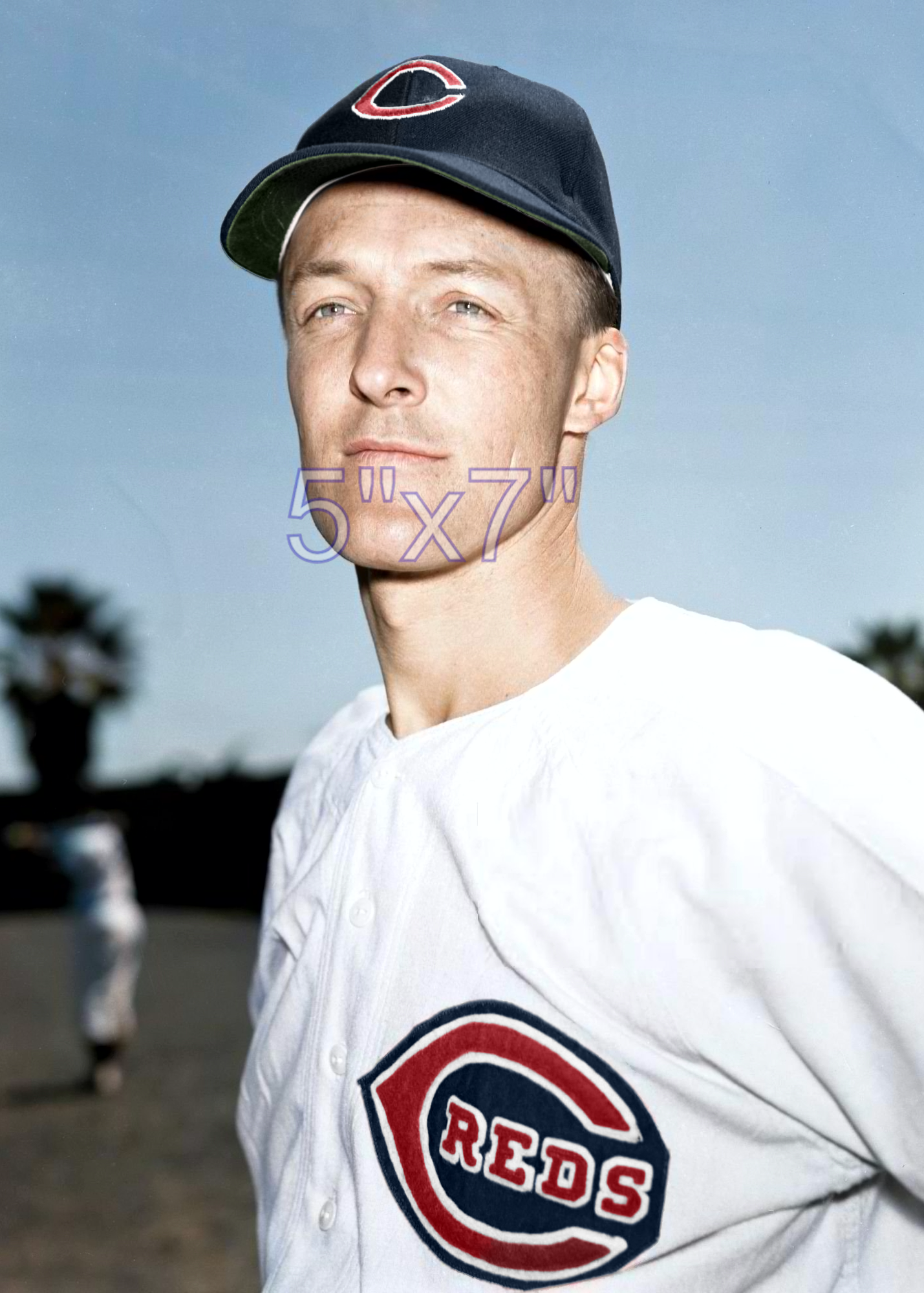 Bud Podbielan - 1954 Cincinnati Reds - choose a size & style