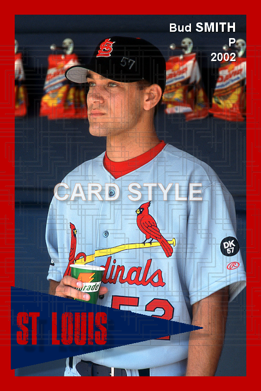 Bud Smith - 2002 St. Louis Cardinals - choose a size & style