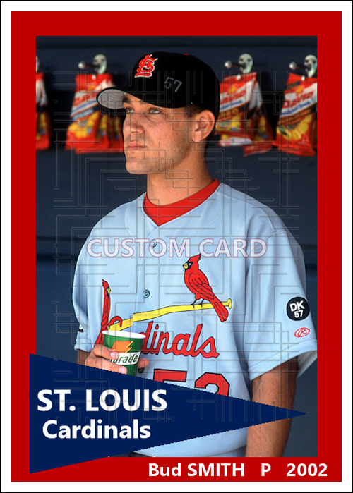 Bud Smith - 2002 St. Louis Cardinals - choose a size & style