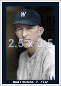 Bud Thomas - 1932 Washington Senators - choose a size & style