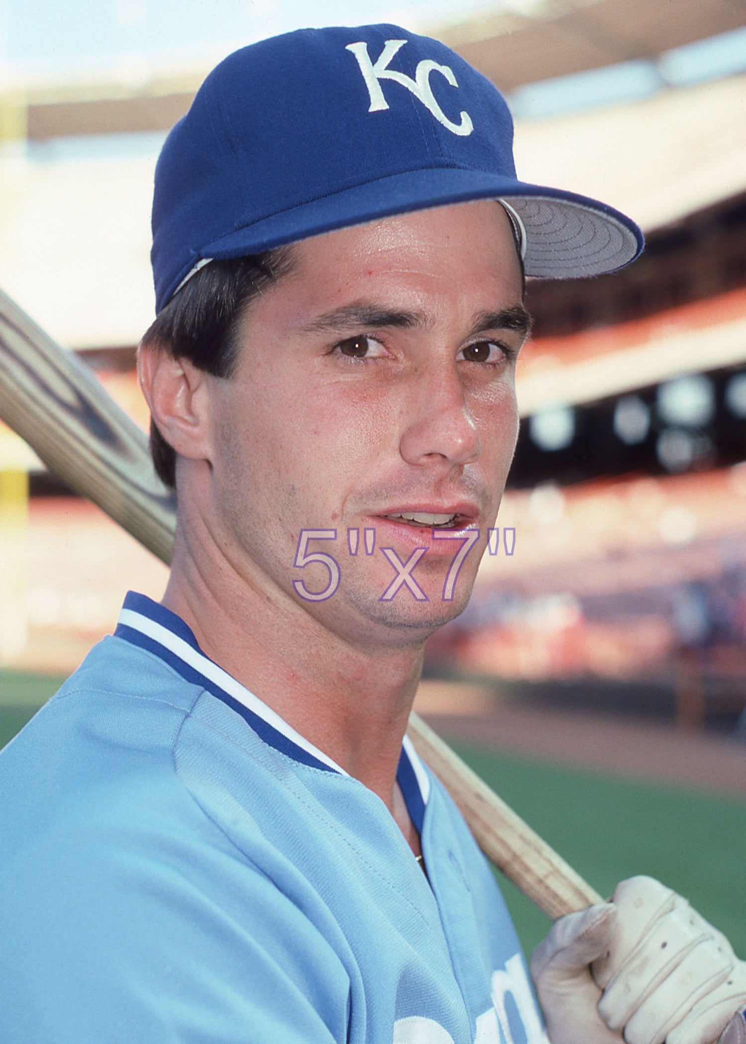 Buddy Biancalana - 1985 Kansas City Royals - choose a size & style
