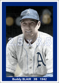Buddy Blair - 1942 Philadelphia Athletics - choose a size & style