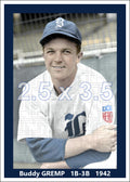 Buddy Gremp - 1942 Boston Braves - choose a size & style