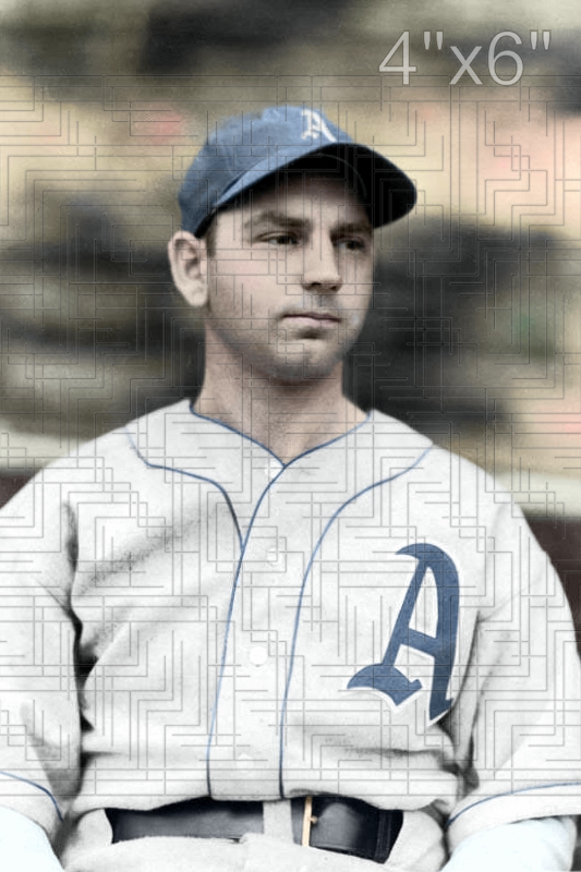 Buddy Hancken - 1940 Philadelphia Athletics - choose a size & style