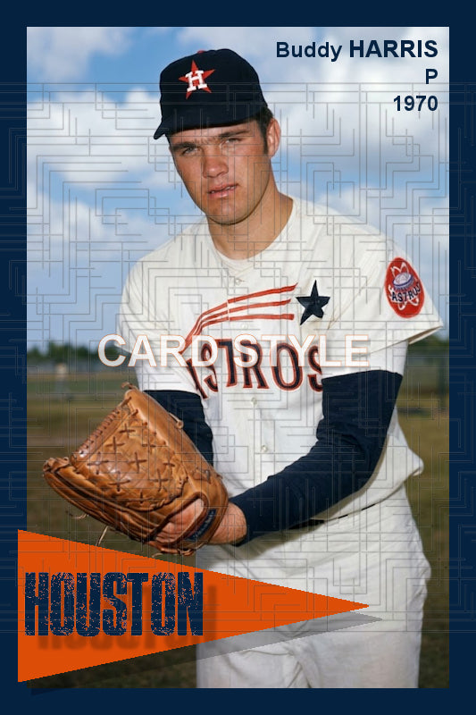 Buddy Harris - 1970 Houston Astros - choose a size & style
