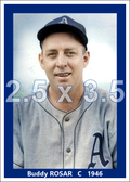 Buddy Rosar - 1946 Philadelphia Athletics - choose a size & style