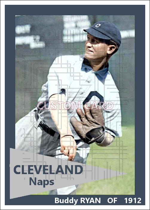 Buddy Ryan - 1912 Cleveland Naps - choose a size & style